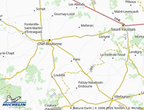 Mapa MICHELIN Bouin - ViaMichelin