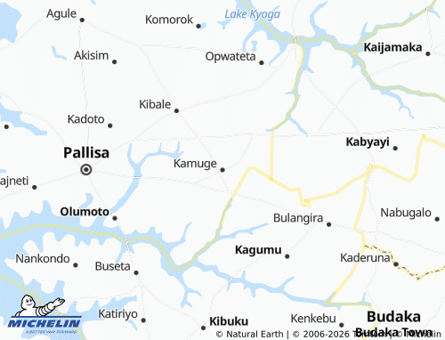 Mapa MICHELIN Kamuge - ViaMichelin