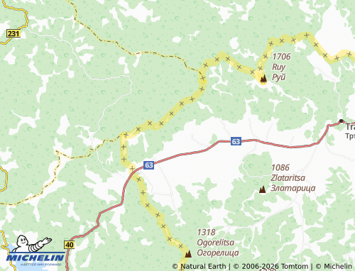 Carte MICHELIN Rani Lug - ViaMichelin