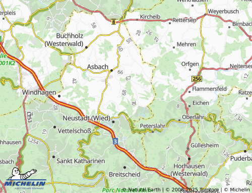 Mapa MICHELIN Kalscheid - ViaMichelin
