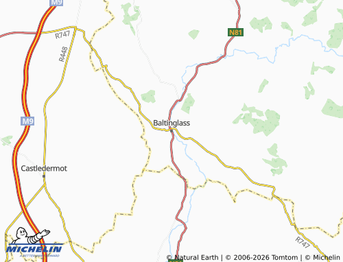 Mappa MICHELIN Baltinglass - ViaMichelin