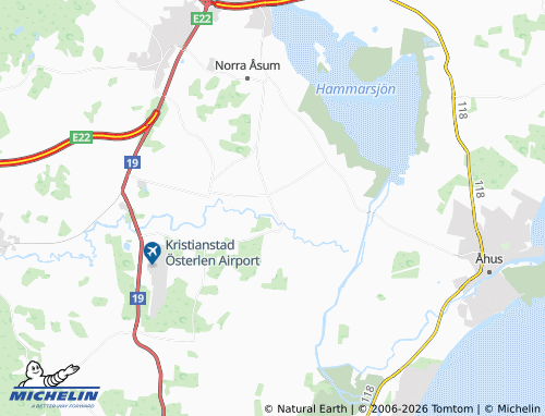 Carte MICHELIN Gärds Köpinge - ViaMichelin