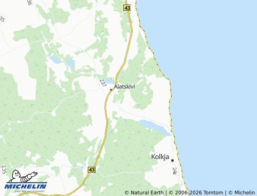 Mapa MICHELIN Toruküla - ViaMichelin