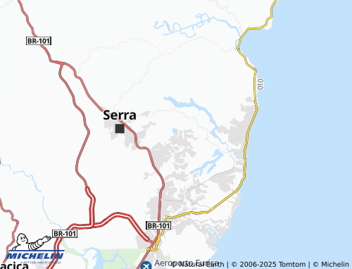 MICHELIN Serra Dourada III map - ViaMichelin