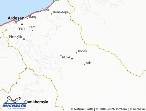 Kaart MICHELIN Düz - ViaMichelin