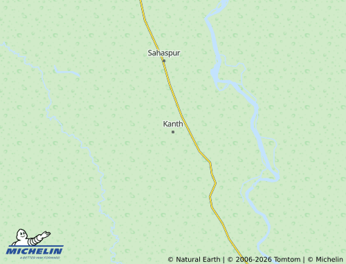 MICHELIN Kanth map - ViaMichelin
