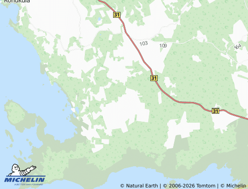 MICHELIN Ammuta map - ViaMichelin