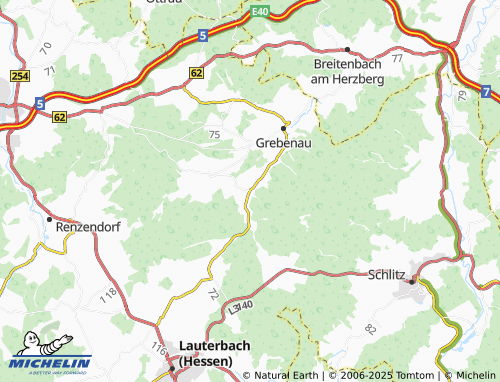MICHELIN Udenhausen map - ViaMichelin