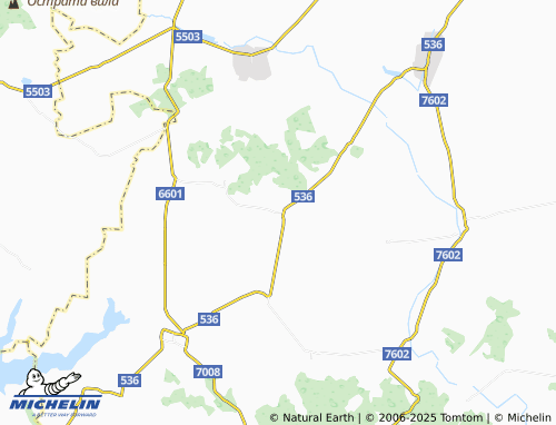 MICHELIN Meden kladenets map - ViaMichelin