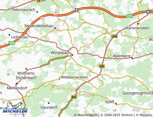 Mappa MICHELIN Retzendorf - ViaMichelin