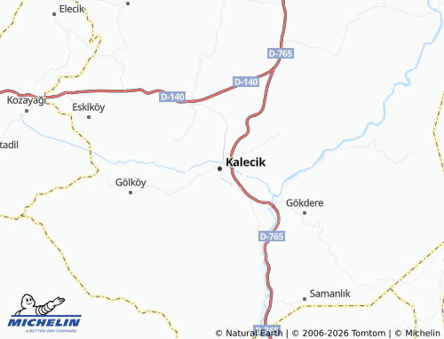 MICHELIN Cuma Saray map - ViaMichelin