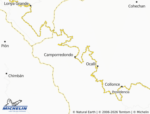 Mappa MICHELIN Camporredondo - ViaMichelin