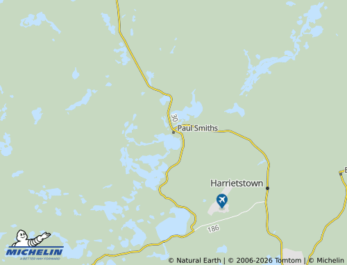 Mappa MICHELIN Paul Smiths - ViaMichelin