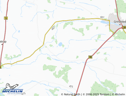 MICHELIN Søgård map - ViaMichelin