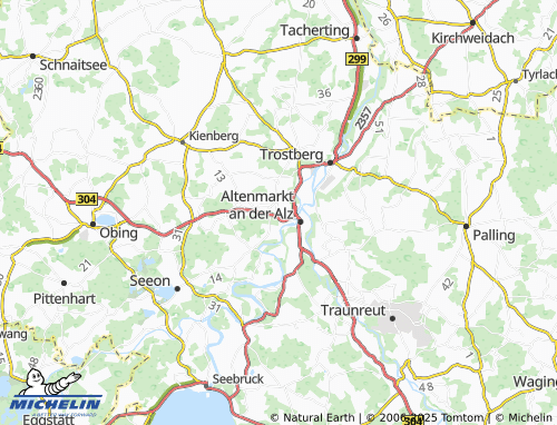 Mapa MICHELIN Dorfen - ViaMichelin