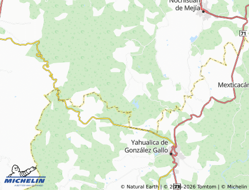 MICHELIN-Landkarte Gabriel López - ViaMichelin