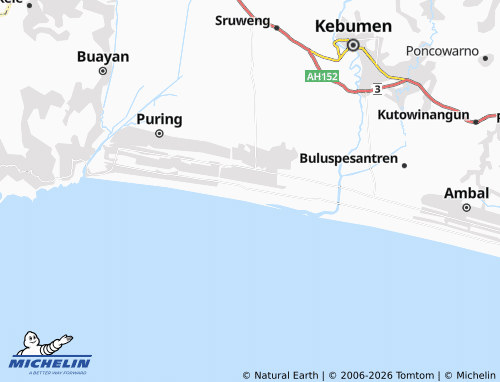 MICHELIN Karanggadung map - ViaMichelin