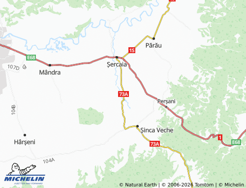 Carte MICHELIN Vad - ViaMichelin