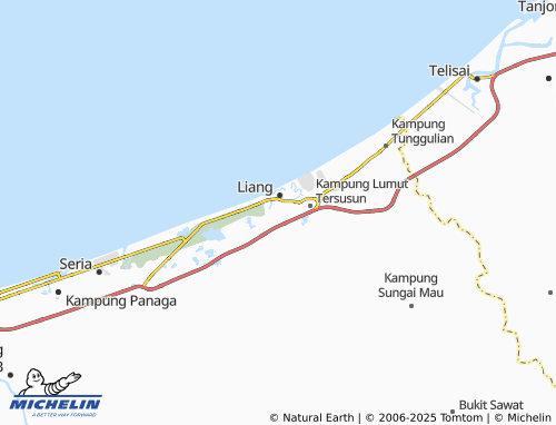 MICHELIN Perumahan Negara Lumut Kawasan 2 map - ViaMichelin
