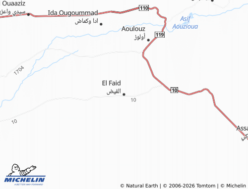 Mappa MICHELIN al-Fayd - ViaMichelin