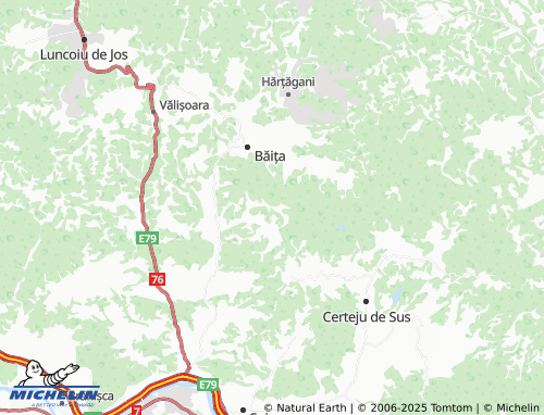 MICHELIN Barbura map - ViaMichelin