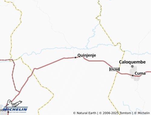MICHELIN Quinjenje map - ViaMichelin