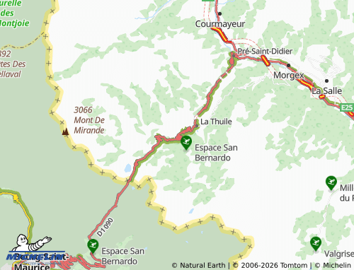 Carte MICHELIN Pont Serrand - ViaMichelin