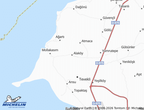 Mapa MICHELIN Alaköy - ViaMichelin