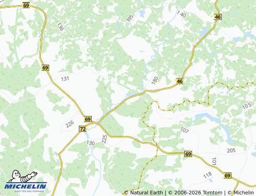Kaart MICHELIN Restu - ViaMichelin