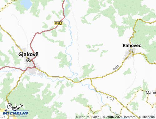 Mapa MICHELIN Radostë - ViaMichelin