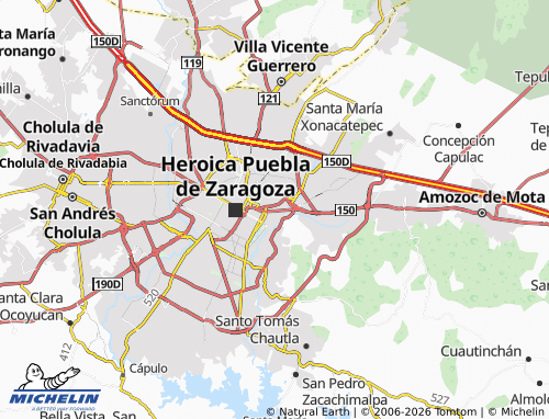 Mapa MICHELIN Humboldt Norte - ViaMichelin