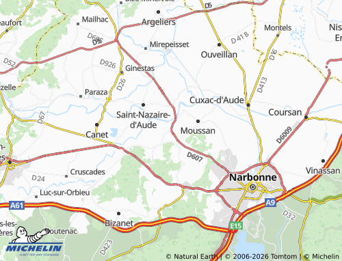 MICHELIN Marcorignan map - ViaMichelin