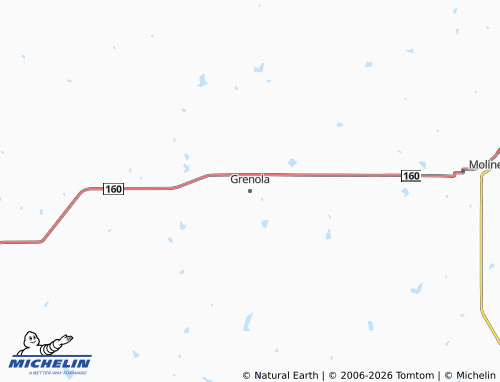 Mappa MICHELIN Grenola - ViaMichelin