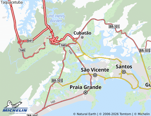 Mapa MICHELIN Volta do Santana - ViaMichelin