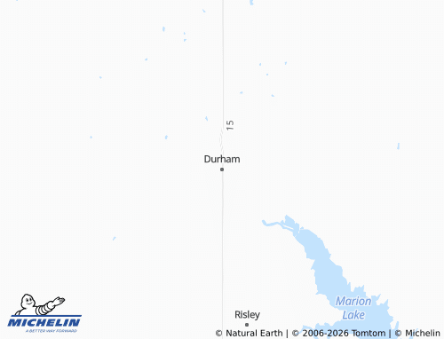 Mapa MICHELIN Durham - ViaMichelin