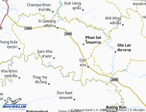 MICHELIN-Landkarte Yang Kham - ViaMichelin