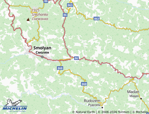 Mapa MICHELIN kv. Ustovo - ViaMichelin