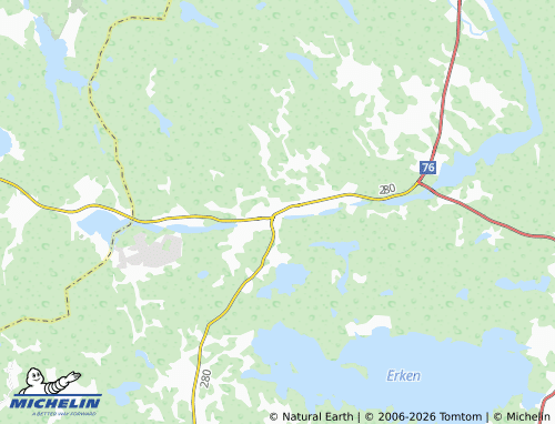 Mapa MICHELIN Edsbro - ViaMichelin
