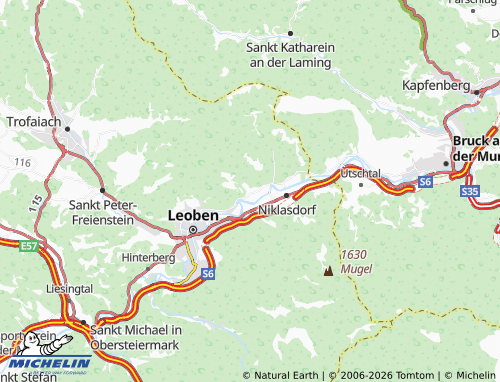 Mapa MICHELIN Proleb - ViaMichelin
