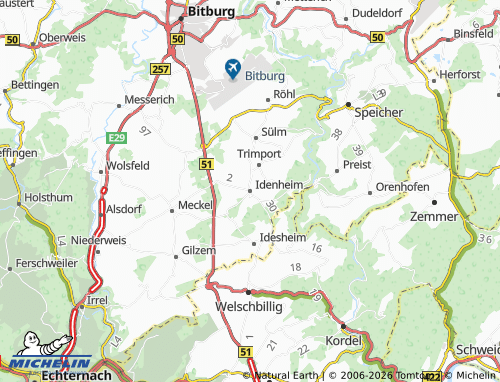 MICHELIN Idenheim map - ViaMichelin