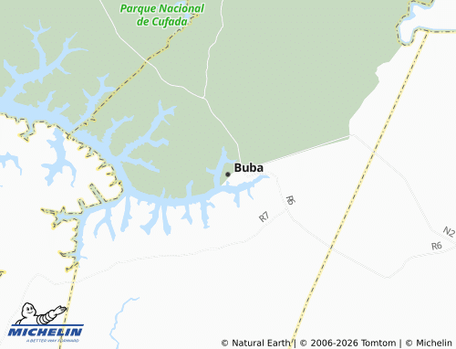 Mapa MICHELIN Buba - ViaMichelin