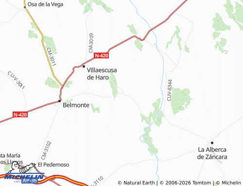 Carte MICHELIN Rada de Haro - ViaMichelin
