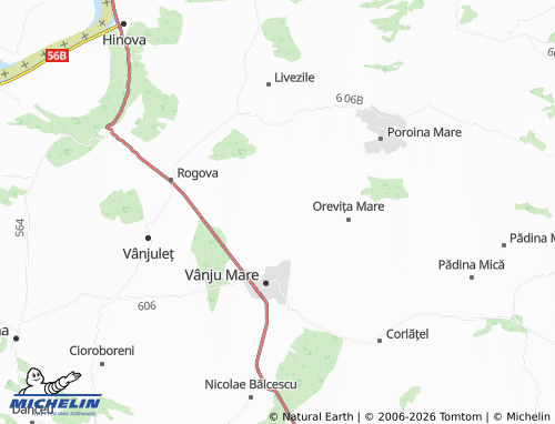 MICHELIN Traian map - ViaMichelin