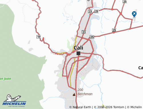 MICHELIN La Merced map - ViaMichelin
