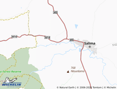 MICHELIN Mwakhundi I map - ViaMichelin