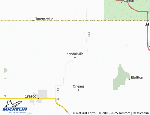 MICHELIN-Landkarte Kendallville - ViaMichelin