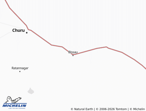 Mapa MICHELIN Bissau - ViaMichelin