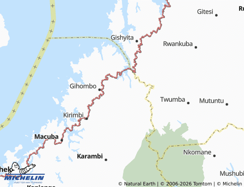 MICHELIN-Landkarte Mahembe - ViaMichelin