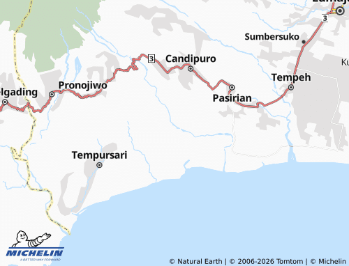 MICHELIN Gondoruso map - ViaMichelin