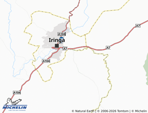 Mapa MICHELIN Tagamenda - ViaMichelin